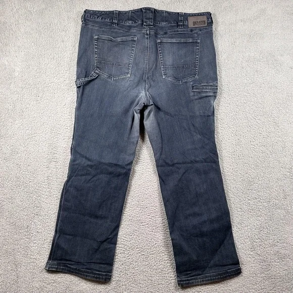 Duluth Trading Jeans Womens 18x31 Curvesetter Waistband Utility Work Double Knee - Picture 10 of 11